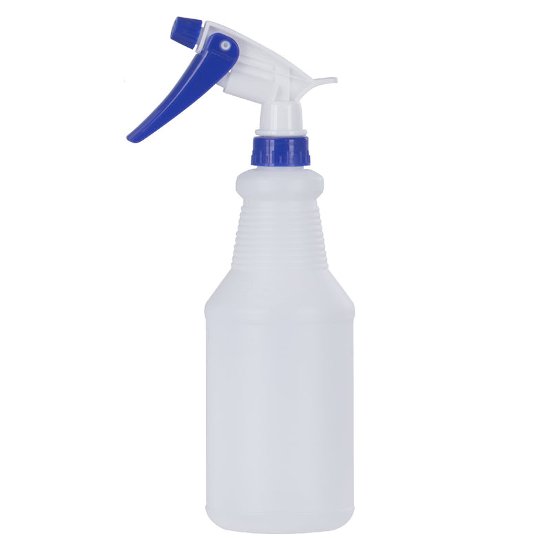 Botella aspersora espray ultrafino 600 ml. Color azul