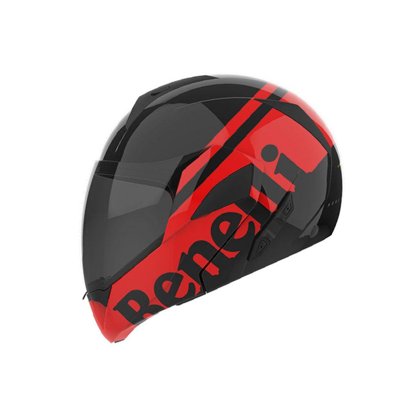 Casco FV-05 Benelli Modular Negro-Rojo Talla L