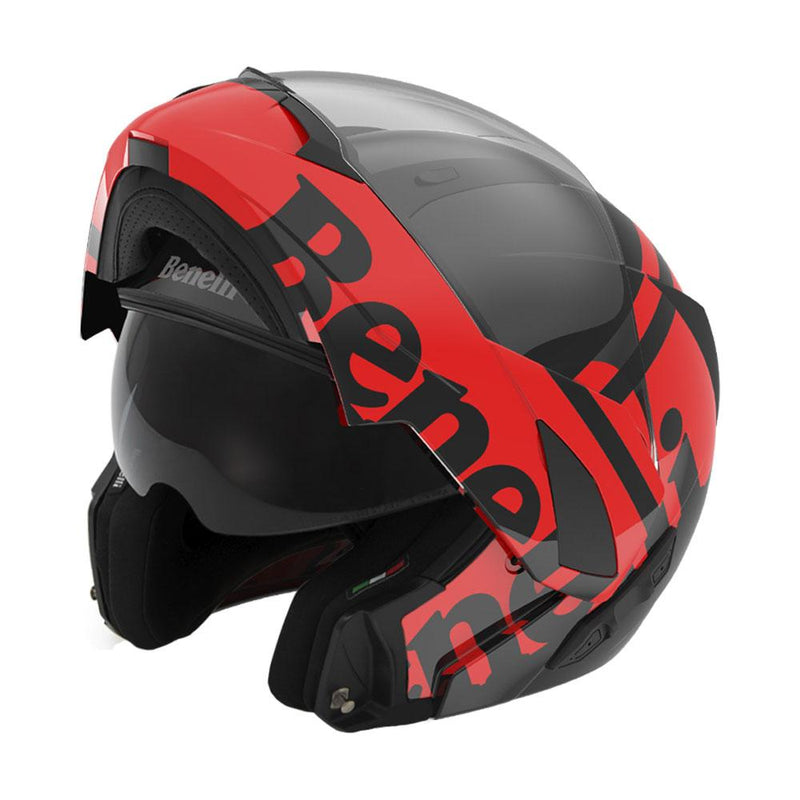 Casco FV-05 Benelli Modular Negro-Rojo Talla L