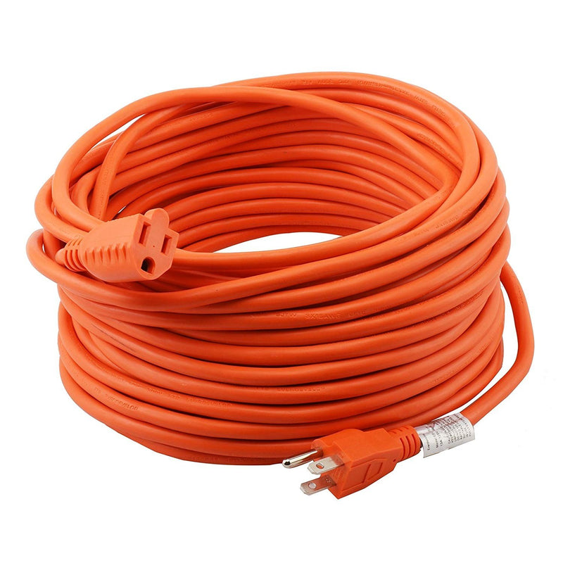 Extension Electrica Polarizada De 1 Salida Nema 5-15P. 125Volt - 50FT - 15A. Calibre 3X12awg.