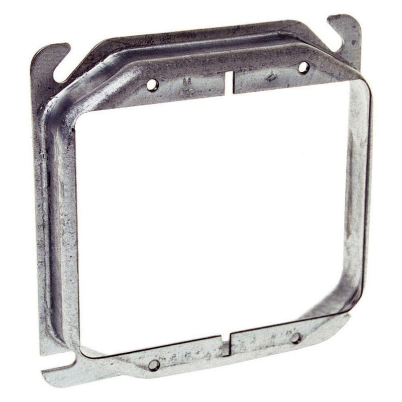 Tapa De Repello Para Cajilla Electrica De 4X4 Con 2 Entradas. Sobre Salto De 6 Mm.