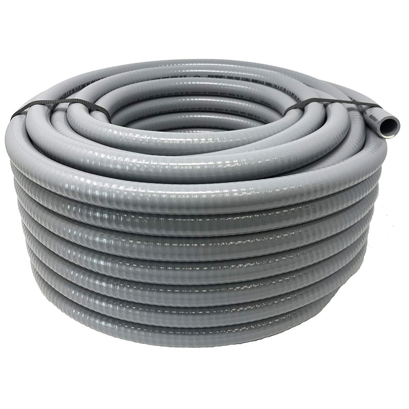 (Rollo 15 mts) Tuberia Liquid Tigth de Acero Galvanizado Recubierto de PVC. Diametro de 2".