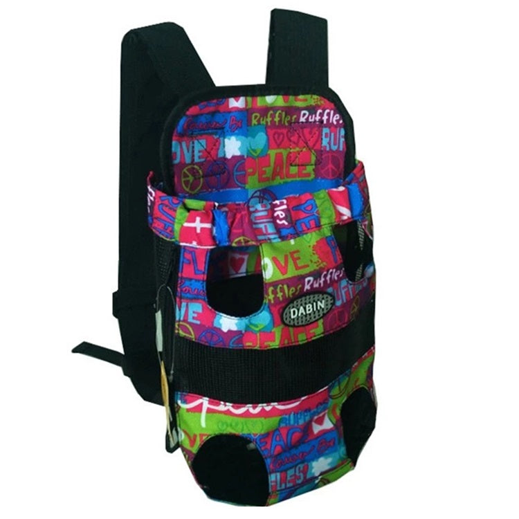 Mochila Transportadora para mascotas. Tamaño Mediano 42x33m. Peso 2.8-4 Kg.