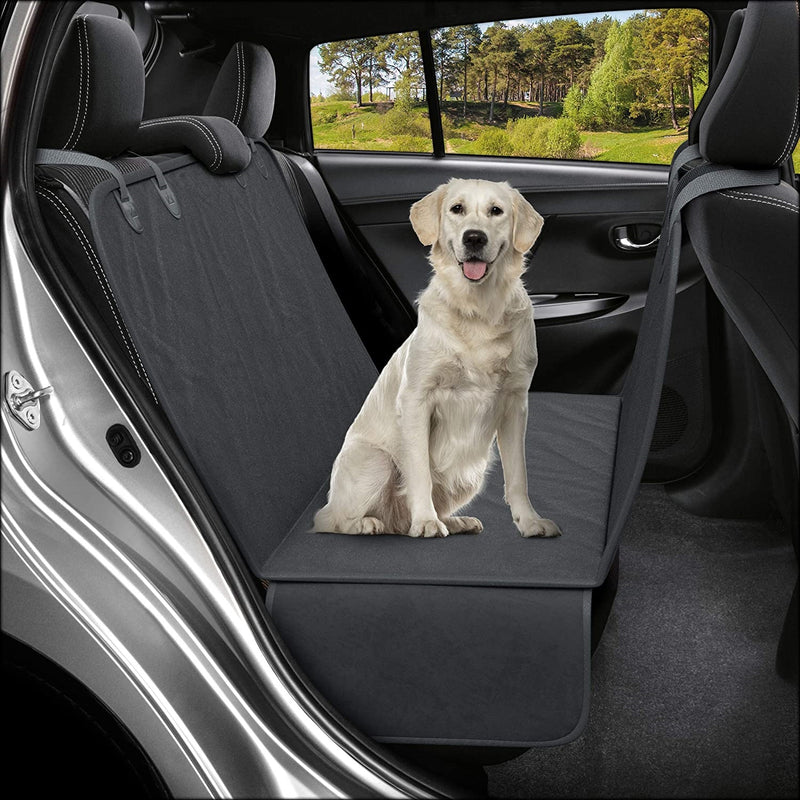 Cobertor de auto para mascotas. Color Negro. Tamaño 137x45.7x56cm