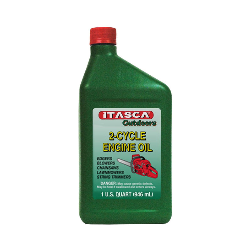 ACEITE LUBRICANTE 2 TIEMPOS 1 L ITASCA. PARA MOTORES DE BOMBAS, PODADORAS, MOTOSIERRAS