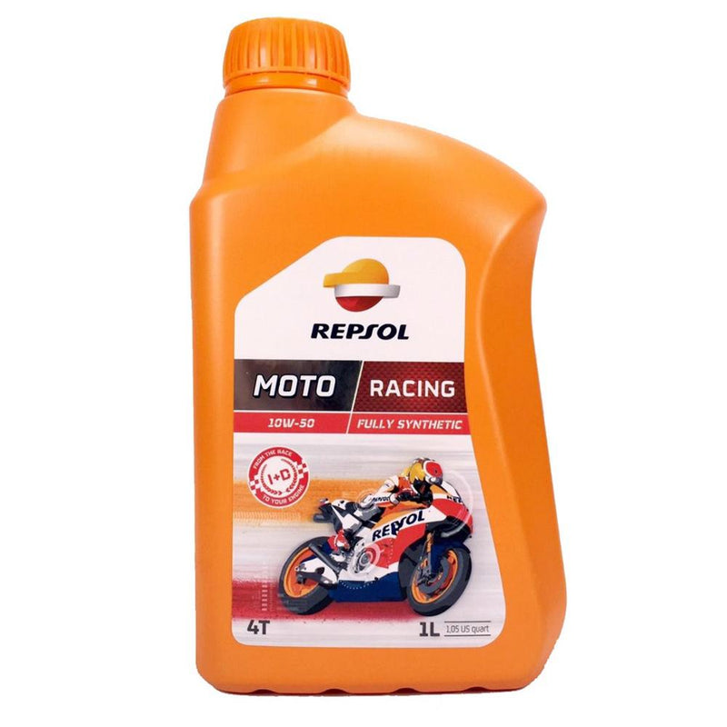 ACEITE LUBRICANTE 4T 10W50 API SL FULL SINTETICO REPSOL 1L PARA MOTORES DE ALTAS PRESTACIONES