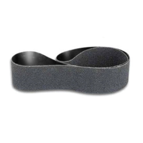 Silicon carbide abrasive belt 1 1/8"x21" 80 grit-pack of 10. PRECIO PAQUETE DE 10 UNIDADES