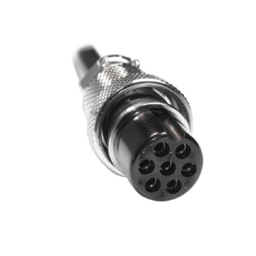 Conector de 7 pines hembra para control de antorchas.