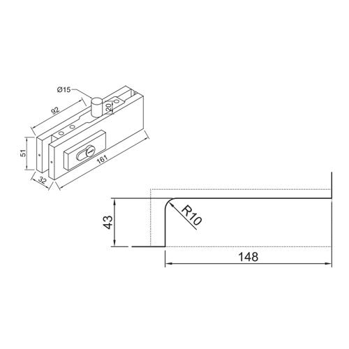 Covertor Satinado para L-1325 (par).