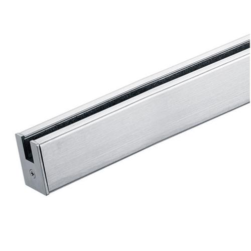 Zocalo 46mmx3mt acero inox Cover Acero inox.sist bloque No req. saque Incl. 2 tapas P/8-10-12mm Sati