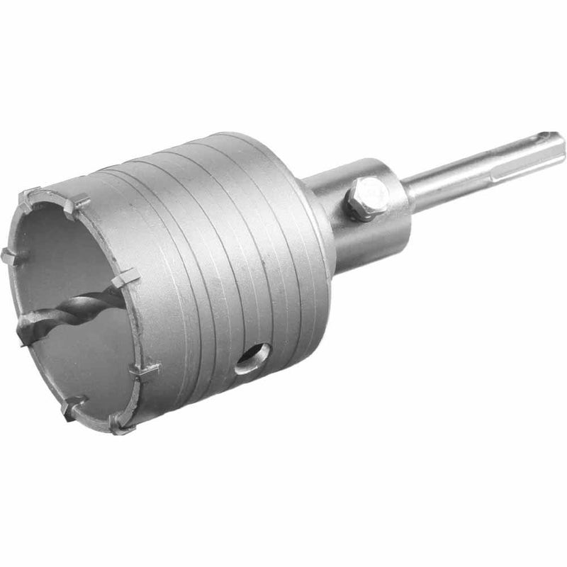 Broca Circular Para Concreto. Diámetro: 65Mm. 8 Pzas De Cuchillas TCT. Con Adaptador De 110Mm.