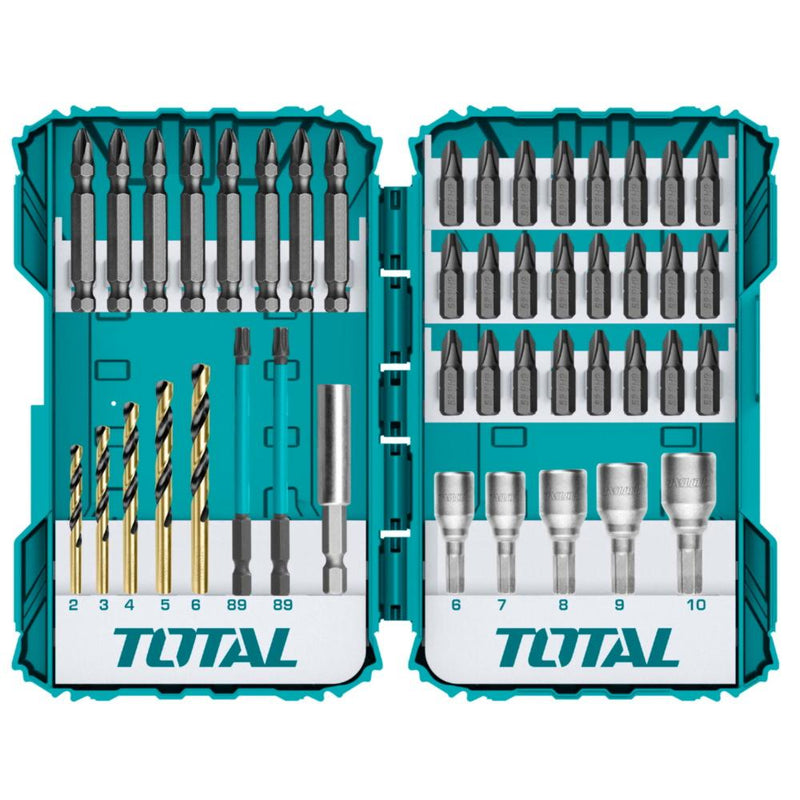 Juego De Puntas De Destornillador De Impacto De 45 Piezas Para Taladro.