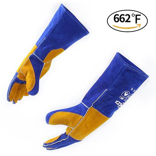 Rapicca guantes soldar 350 grados. Alta temperatura