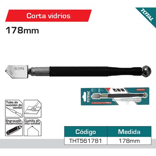 Cortador De Vidrio Heavy Duty. Cuerpo De Metal Con Alimentador De Aceite Automatico