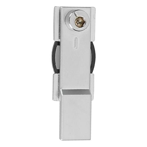 Conector final con bulon de cierre para sistema SECUREASY PLUS. Zinc plateado.