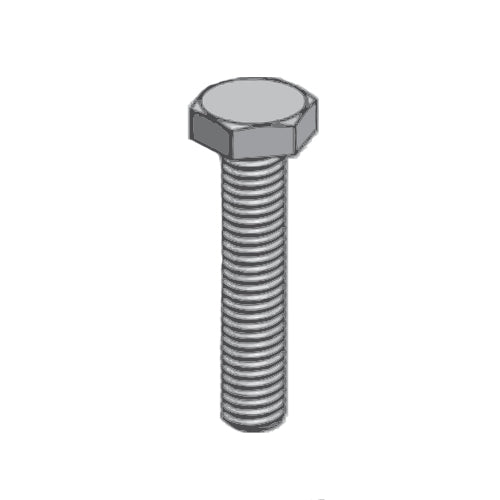 (caja 100 ) 5/16 X 2 TORN. HEX. ROSCACOMPLETA  INOX HEX TAP BOLTS 18-8.