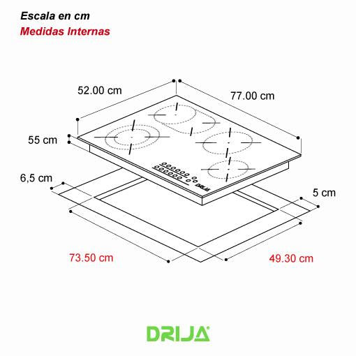 ESTUFA ELECTRICA ALEMANIA 76 PROF