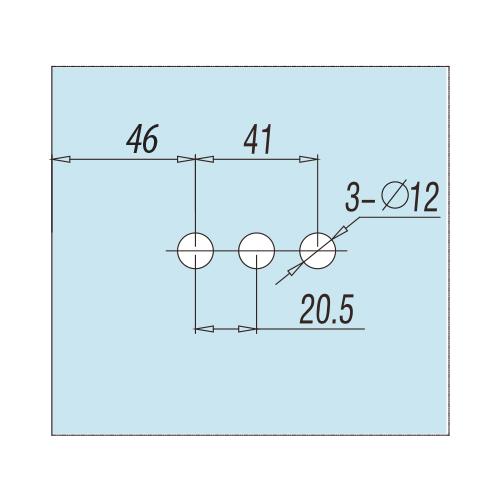 Cerradura de pomo, pestillo a 45, seguro 5 llaves. Acero inoxidable304. Satinado.Vidrio 10-12mm