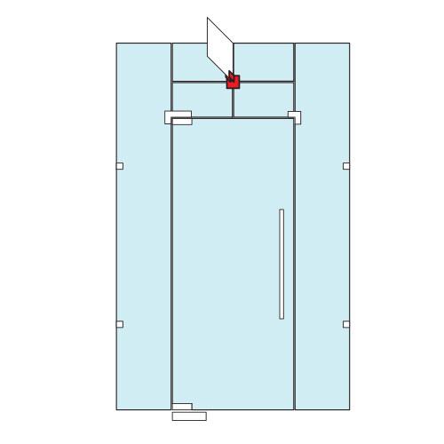 CONECTOR 4 PANELES CON ALETA.