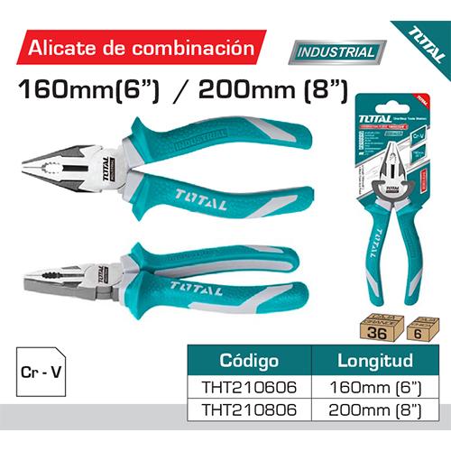 Alicate De Combinacion 6"/160Mm Cr-V.