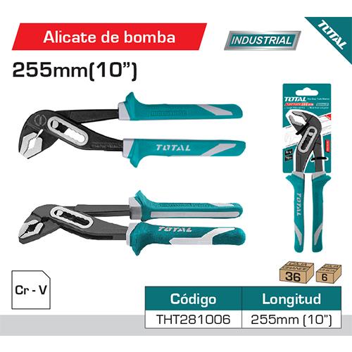 Alicates De Bomba 10"/255Mm Cr-V.