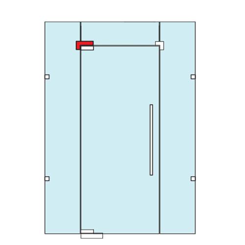 CONECTOR SUPERIOR EN L. SATINADO