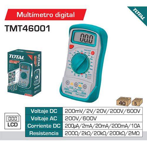 Multimetro Digital 1999 Counts.(3Meses)