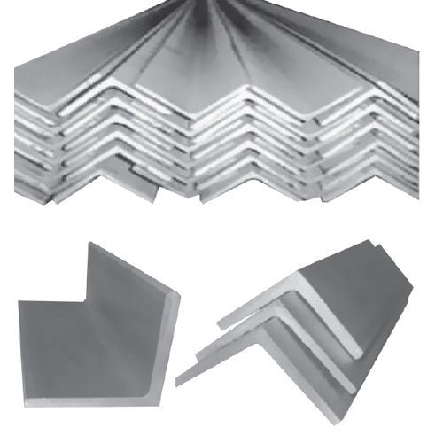 ANGULO ACERO INOX. 60mm X 6 mm. LONG. 6mts.
