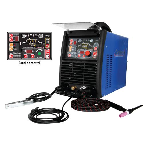 DIGI-TIG 200ACDC PULS Maq.sold.Dig.Tig AC/DC alta frec.y elec.110/220V H/D uso ind.MIX AC/DC