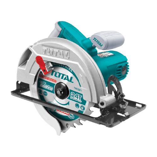 Sierra Circular 1400W. Diam. Disco185mm. 4800Rpm Capac. Corte 45° 44Mm Y 90° 65Mm.