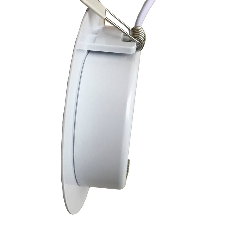 Bombillo Empotrable Dimmeable LED.  4.5 Watt.  120Volt-60Hz. Luz Calidad (2700K) 300 Lumens.