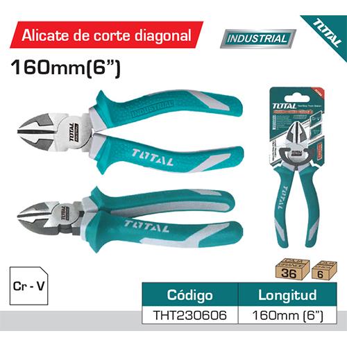 Alicates De Corte Diagonal 6"/160Mm Cr-V.