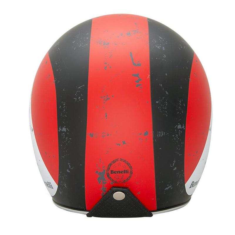 Casco Leoncino Retro Bandera De Italia L