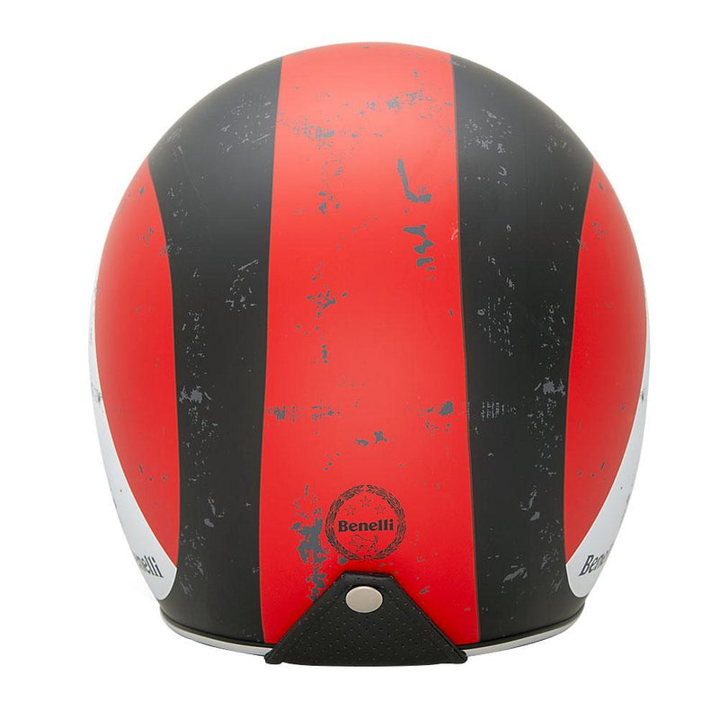 Casco Leoncino Retro Bandera De Italia M