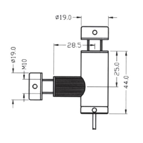 Conector Vidrio-Vidrio 2 Vias 8-10Mm (C-C3200B-03/19).