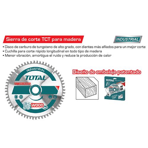 Disco Corte Madera 115Mm 4 1/2"  40T,Mandril:22.2Mm Anillo Reductor:16Mm