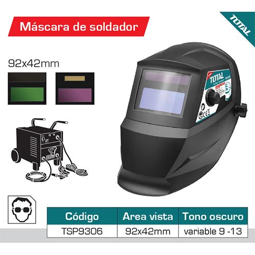 Mascara Para Soldar Electronica 2 Sensores. Variable Shade 9-13