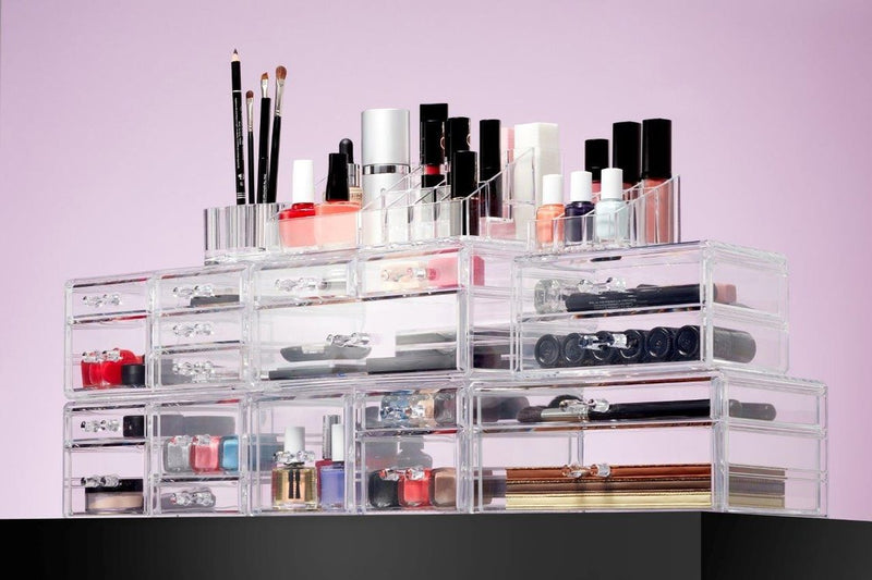 Organizador De Cosmeticos Cristal 8
